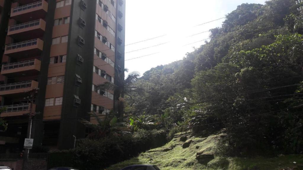 Pe Na Areia - Com Servico De Praia Guarujá Exteriör bild