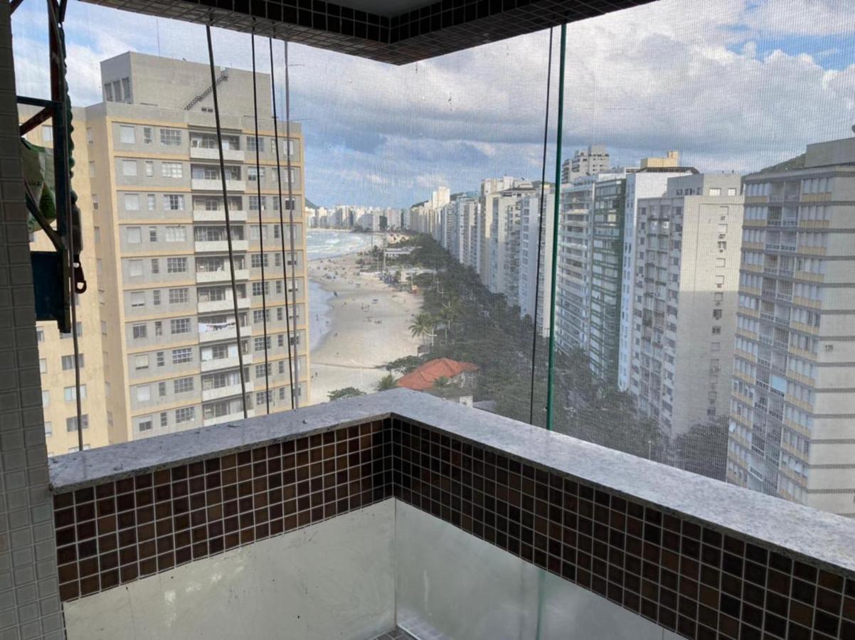 Pe Na Areia - Com Servico De Praia Guarujá Exteriör bild