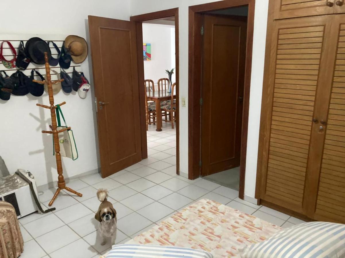 Pe Na Areia - Com Servico De Praia Guarujá Exteriör bild