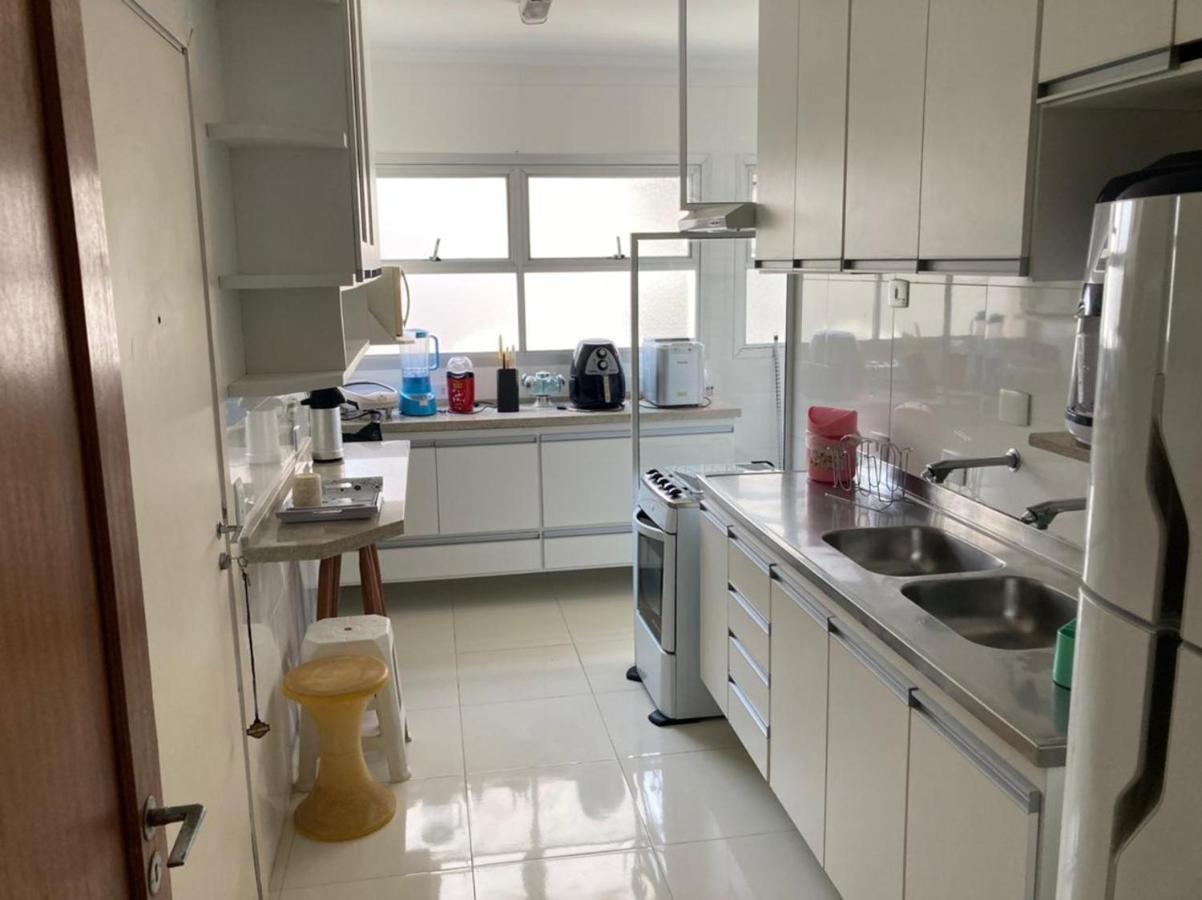 Pe Na Areia - Com Servico De Praia Guarujá Exteriör bild